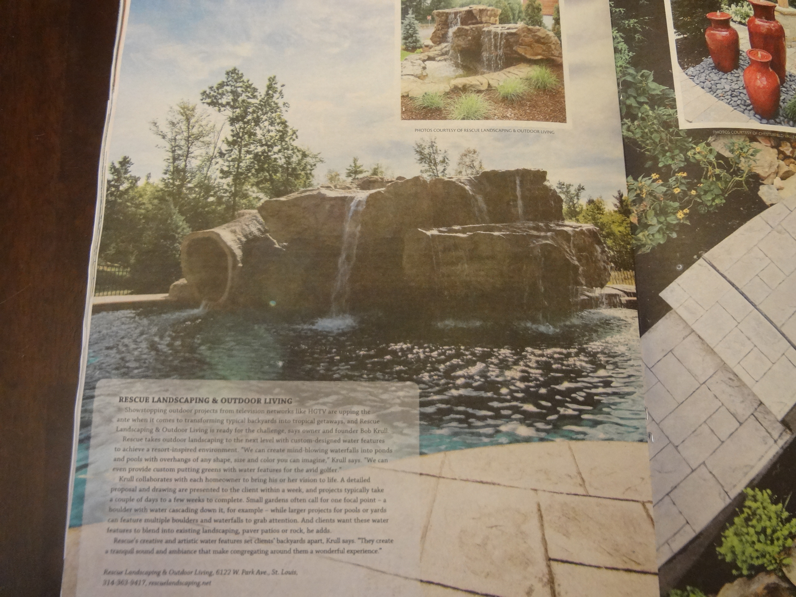 Backyard Water Features